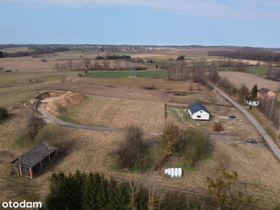 Działka budowlana Rogowo, gmina Pasłęk
