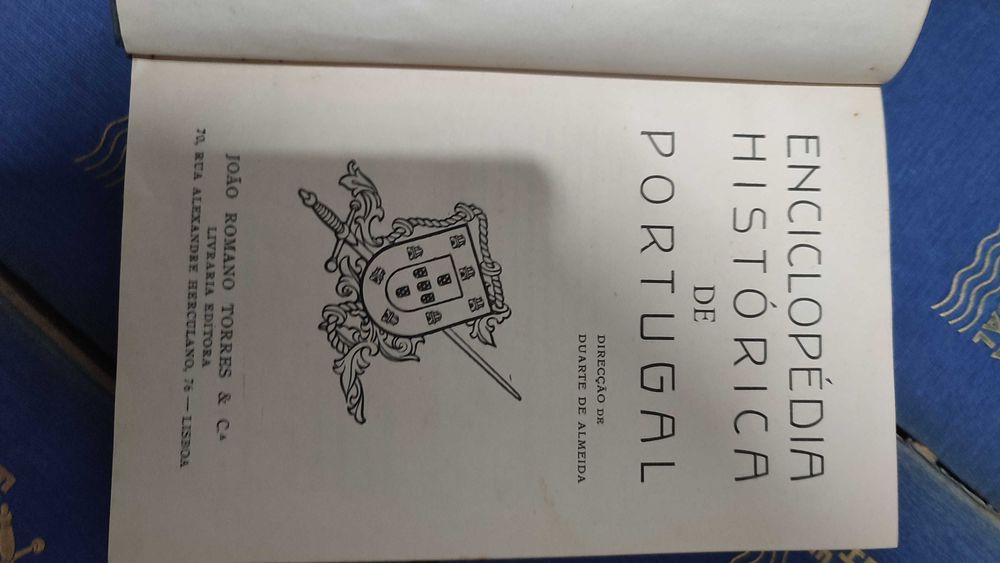 Enciclopédia Histórica de  Portugal - Duarte de Almeida - 12 Volumes