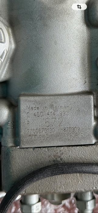 Bomba injetora renault Bosch
