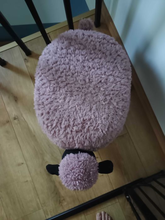 Pufa zwierzak ze schowkiem SHEEP Różowy
