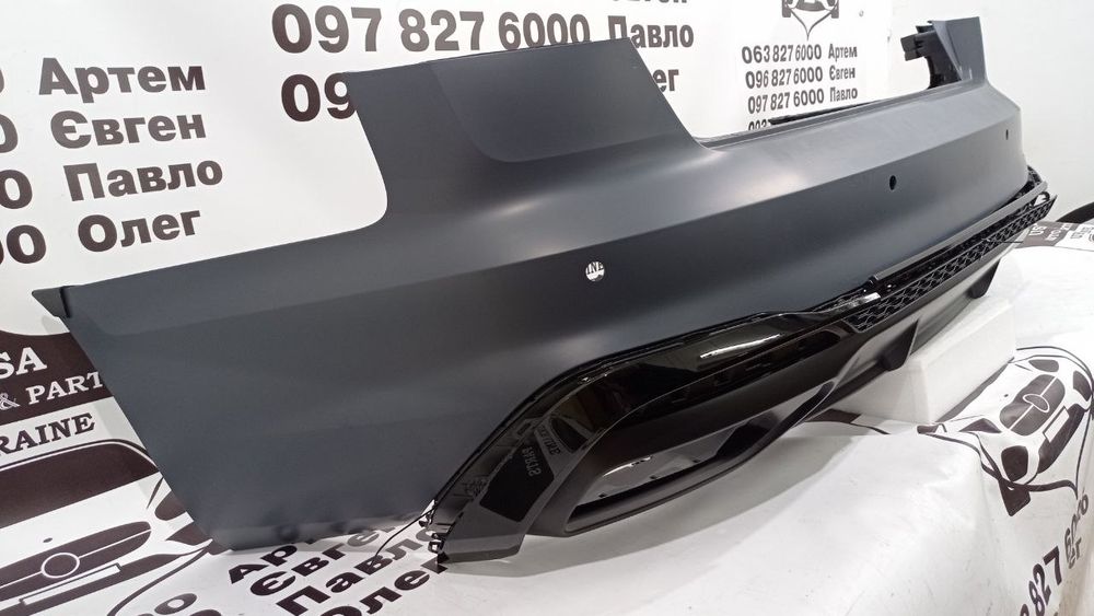 AUDI, A4 B9, Бампер задний в сборе 2021 2022 2023 2024