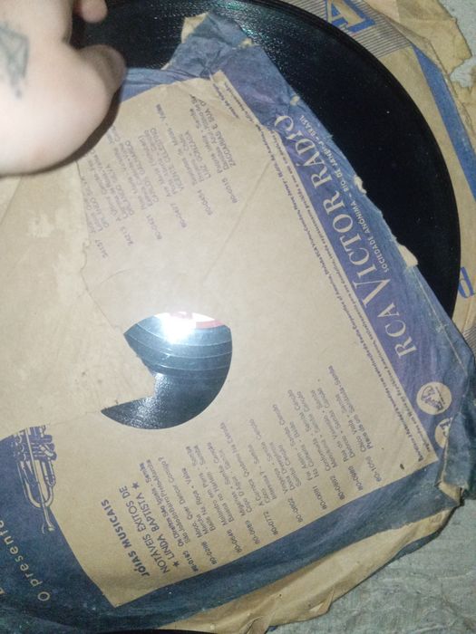 Disco vinil antigo