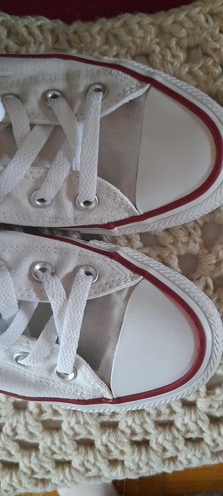 Białe wysokie Converse rozm. 38