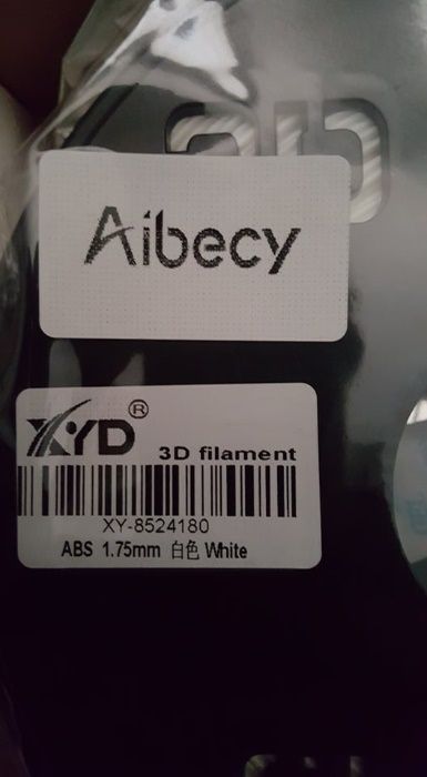 Filamento ABS 1.75mm 1kg Branco