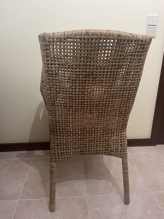 Cadeira em palhinha
