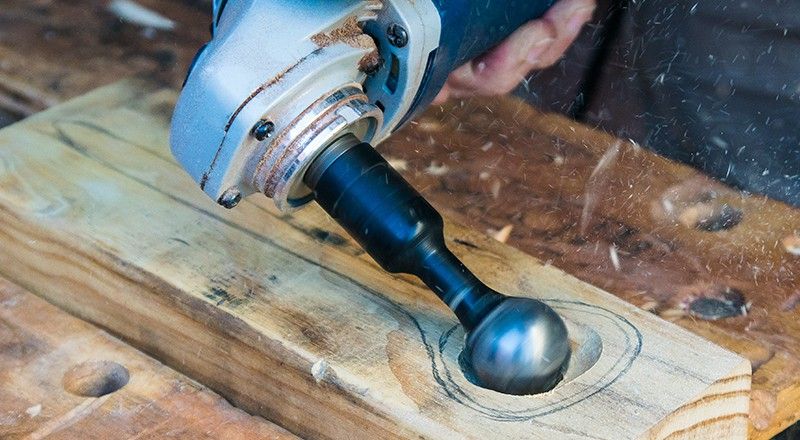 frez kulisty 30 mm do robienia mis frez do drewna rzeźbienia ARBORTECH