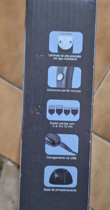 Maquina cortar cabelo nova garantia