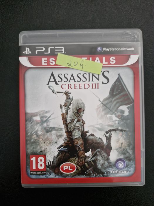Assassin's Creed 3 gra PS3 Play station 3