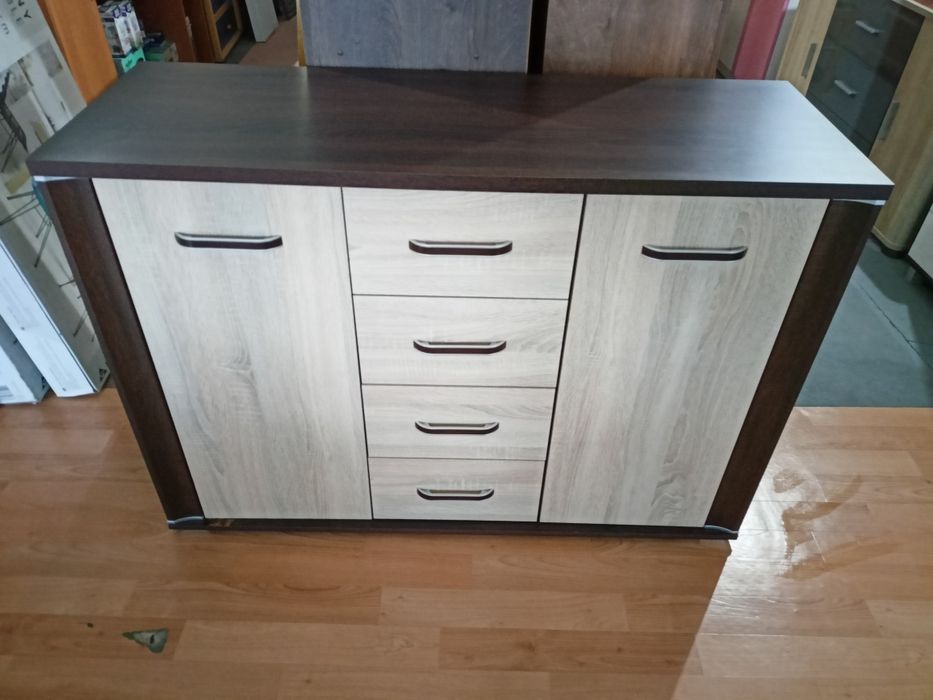 Komoda z szufladami kolor olcha