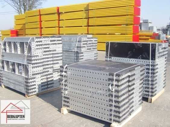 Szalunek ścienny fundament, lekki. Kompletny 38 mkw szalunek Tekko