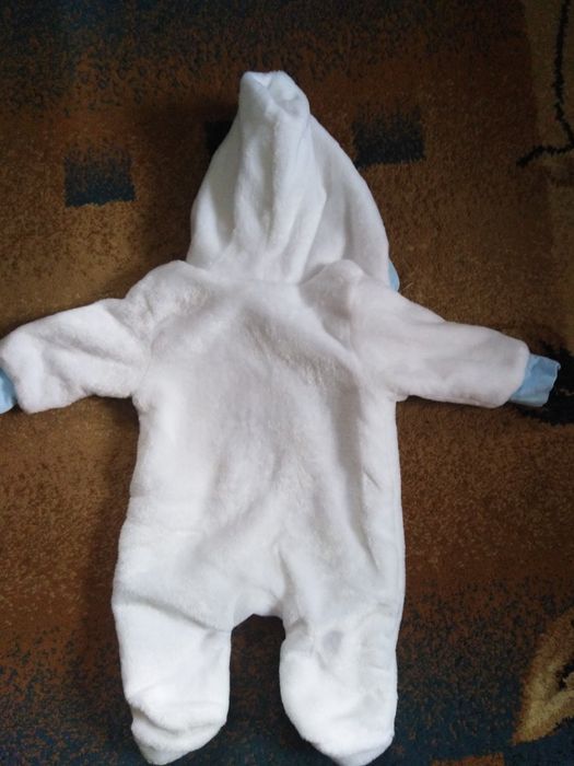 Плюшевий комбінезон з підкладкою, ріст 56 см