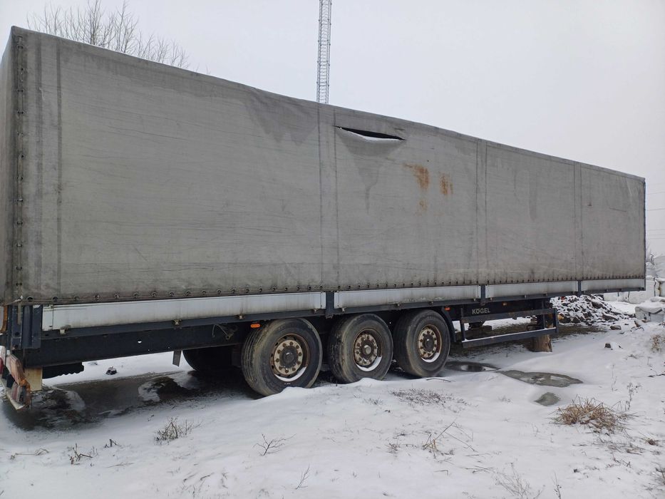 Kogel 2003 напівпричіп тентований бортовий