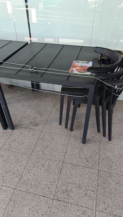 Mobiliário de restaurante e de esplanada