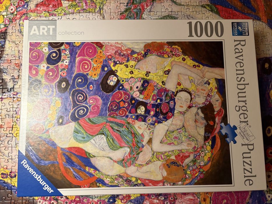 Puzzle 1000 Ravensburger ART kompletne, Klimt