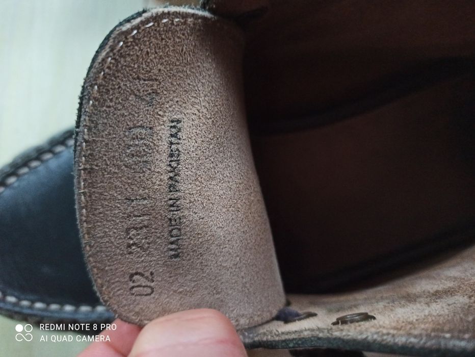 Buty męskie skórzane