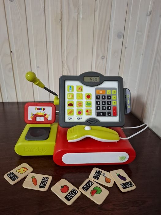 Електронна каса зі сканером Smoby