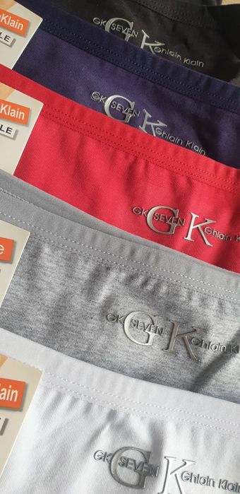 6×Damskie majtki figi XL bawełna