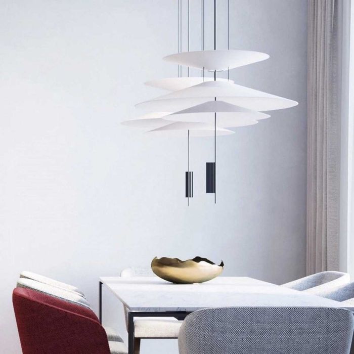 Nowoczesna lampa Led o eleganckim designie w stylu Flamingo