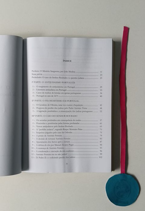 O senhor roubado, A inquisição e a questão judaica