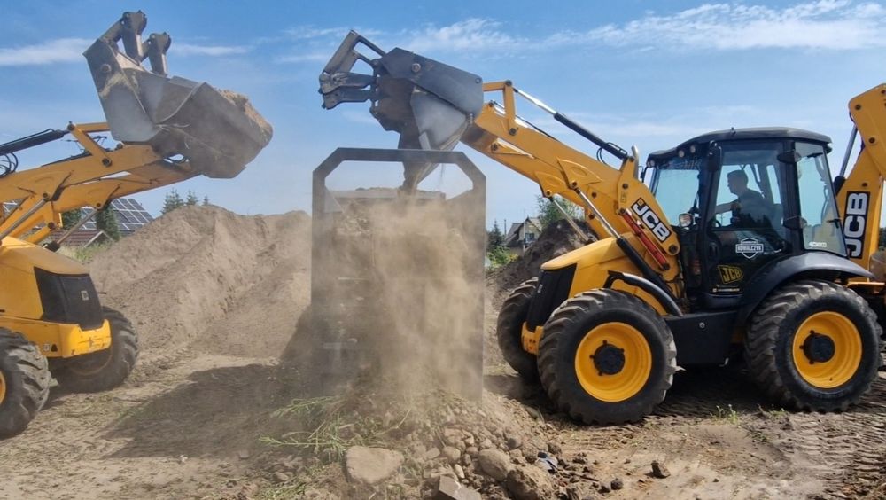 Przesiewacz wynajem przesiewacza 2, 3 frakcje DG MACHINES