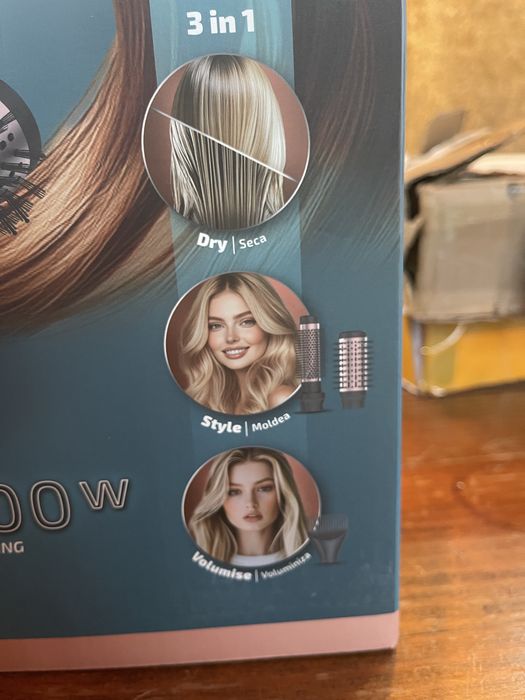 Escova Modeladora Cecotec CeramicCare 3in1 AirBrush Elite – Nova