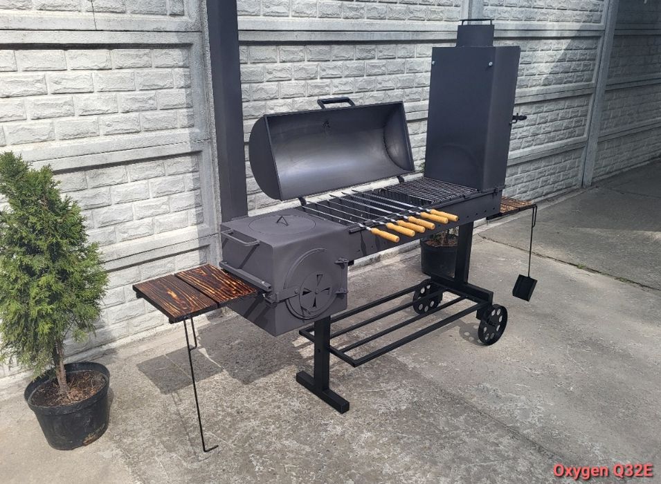 4мм + Усилення = 100% НЕ ПОВЕДЕ! Мангал Коптильня Барбекю Смокер Гриль