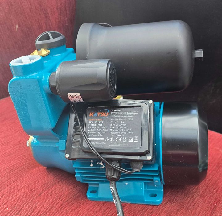 pompa wody KATSU Tools 130w automat samozasysająca