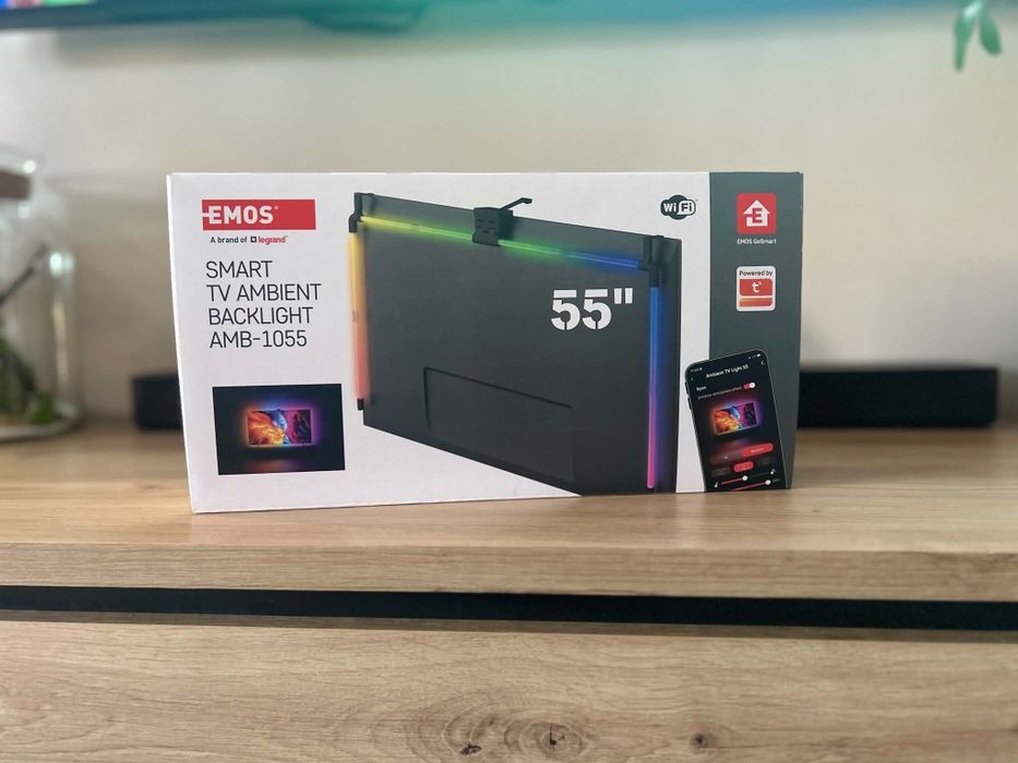 Podświetlenie EMOS Smart TV dla 55-calowego telewizora