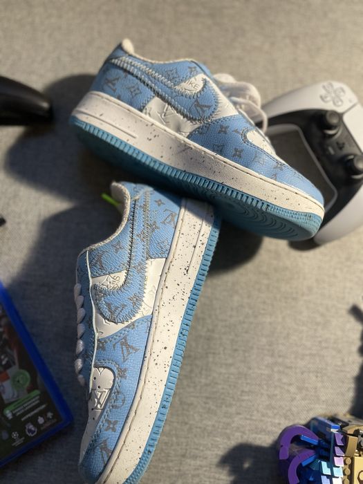 Buty Nike Custom z louis vitton