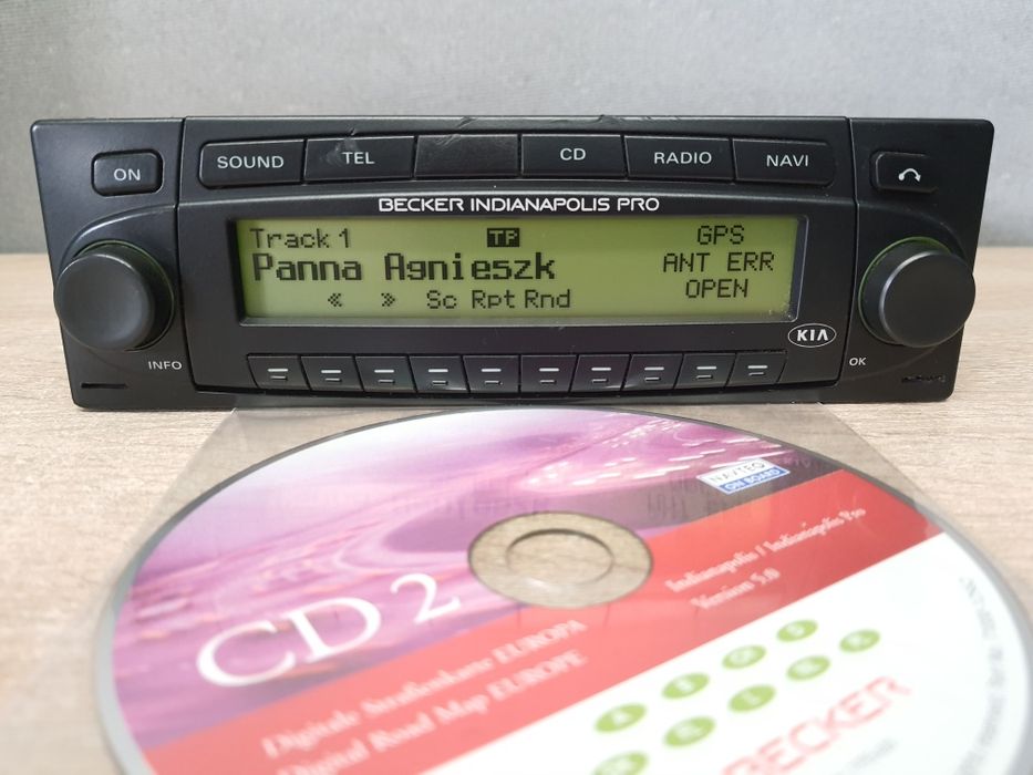 Radio samochodowe KIA Becker INDIANAPILIS PRO BE7959 CD MP3 Mercedes