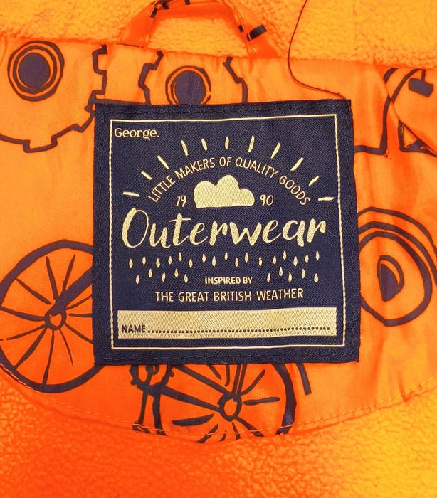 Демисезонна легка курточка george, вітровка, дощовик на хлопчика 4-5 р