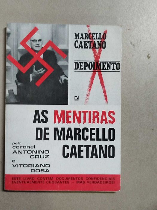 Livro As mentiras de Marcello Caetano
