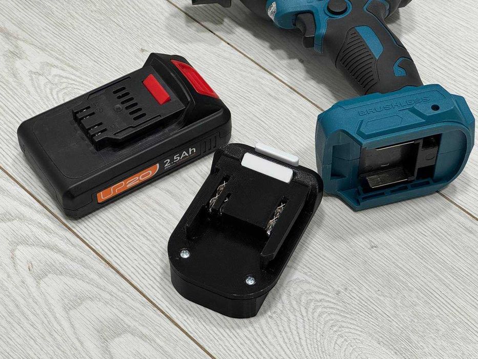 Адаптер перехідник з Makita, ProCraft на акб DEXTER 3д друк