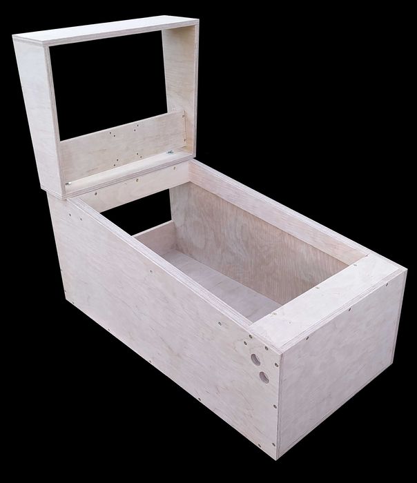 Pinball Flipper wirtualny do złożenia MDF 16mm ekran 32" diy obudowa