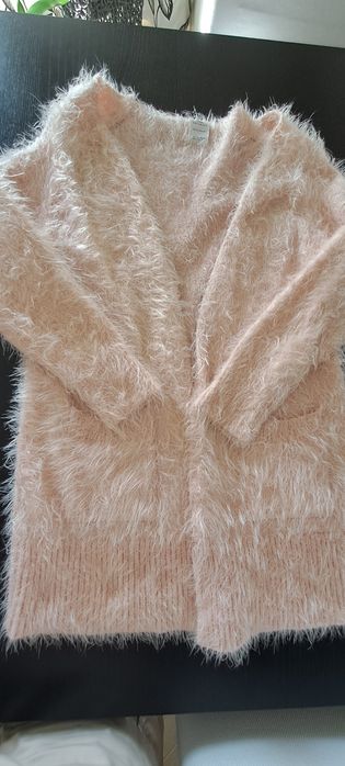 Casaco comprido de pelo