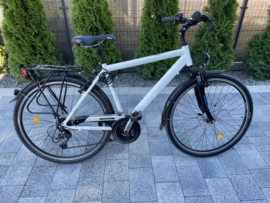 Rower Rehberg Comfort Męski 28 Alu Biały