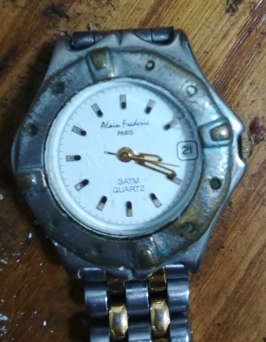 Relógio visotex 17 Jewels de pulso em estado razoável entre outros