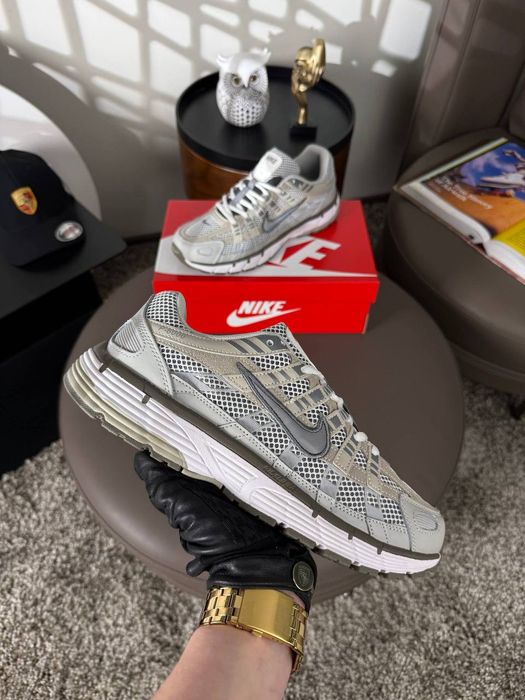 Кросівки Кроссовки Nike P-6000 M Light Grey Сірий Серый Кросовки демісезон