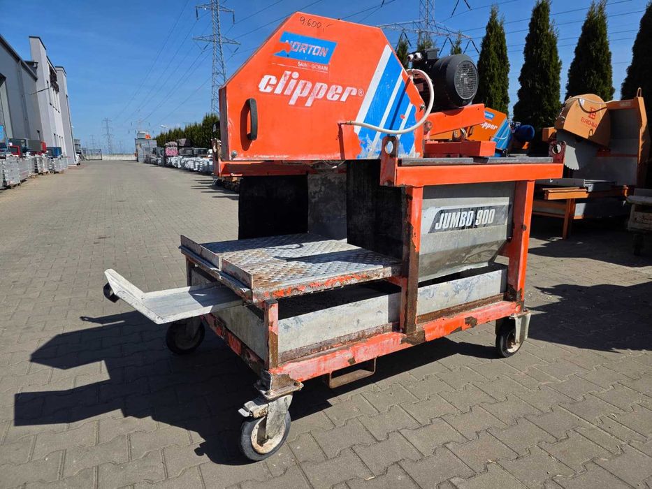 Piła przecinarka Norton Clipper Jumbo 900 do bloczków silki pustaka 23