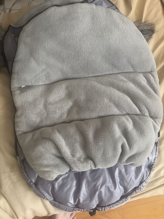 Ciepły śpiworek do wózka Cotton Moose mini