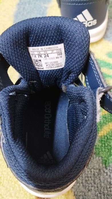 Ténis adidas altasport Mid criança n°24