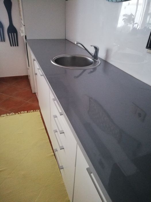 Tampo de bancada de Cozinha Com L. Loiça e Misturadora