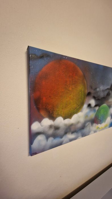 QUADRO - PLANETS Created with Spray Paint64750928167681121