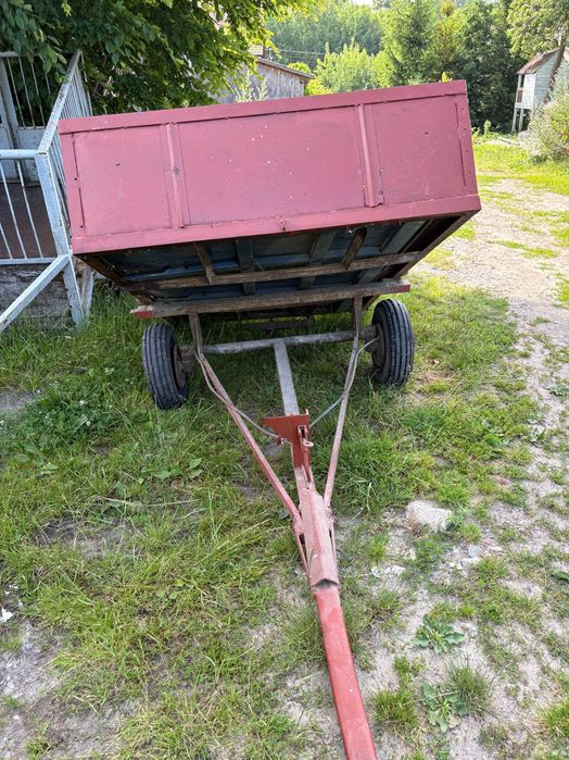 Przyczepka ogrodowa mini przyczepa przyczepka sadownicza