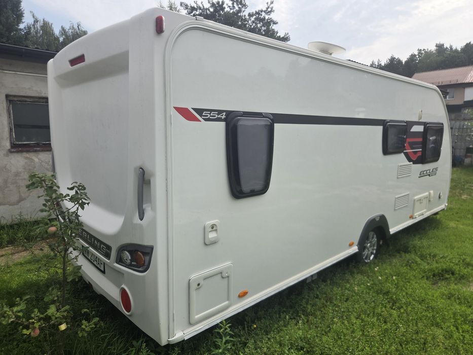 Przyczepa kempingowa swift sterling eccles sport 2016r