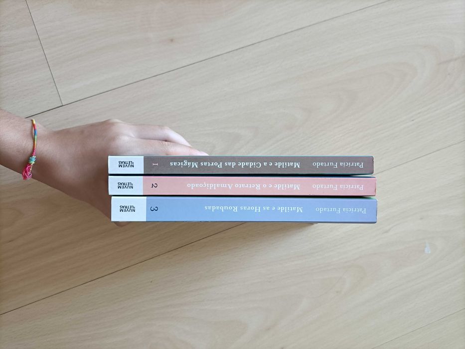3 livros da série "Matilde"