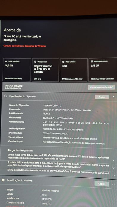 Computador gaming