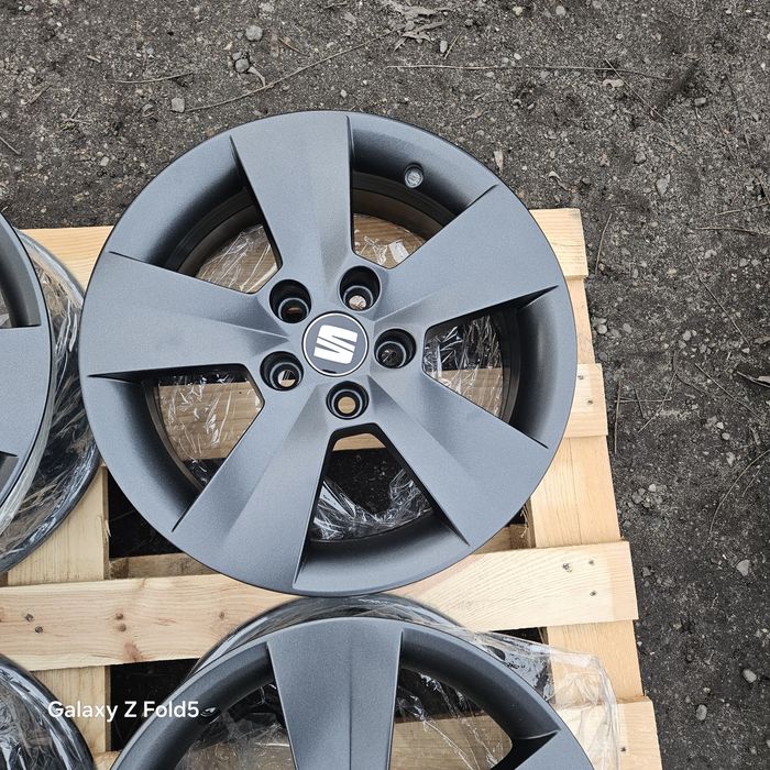 Alufelgi 15 Skoda Fabia Rapid Roomster Seat VW 5x100 ET38