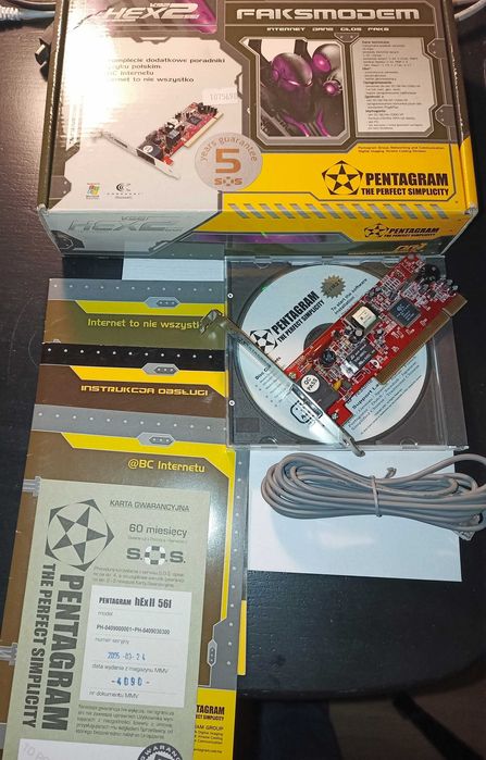 Modem telefoniczny pentagram