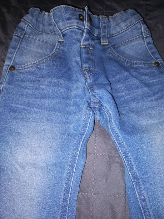 Spodnie jeansowe 92!